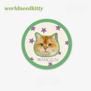 Round Fridge magnet exquisite Hi-Q Customized